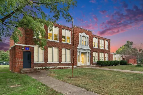 Brick School Building