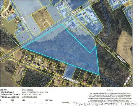 17.34 Acres Wooded Lot