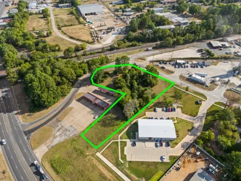 Commercial Land with Three-Street Frontage