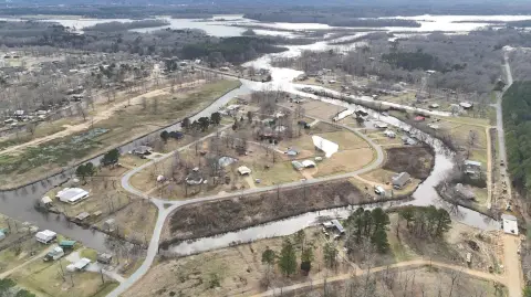 Waterfront Land in Aberdeen, MS
