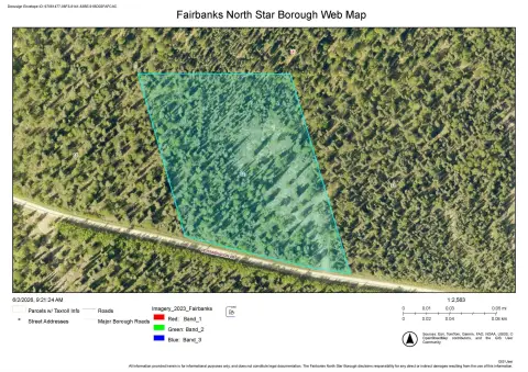 Wooded Recreational Land Parcel