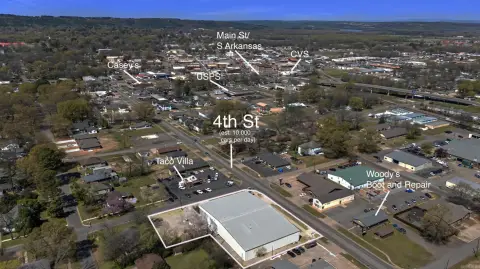 Russellville Commercial Building with Land