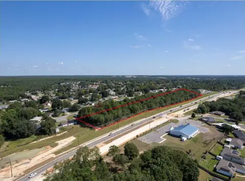 Wooded Commercial Land
