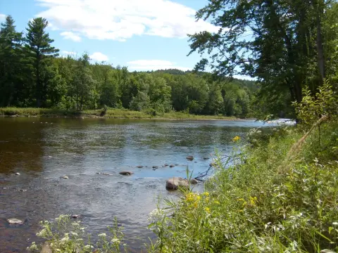 Waterfront Land Along River