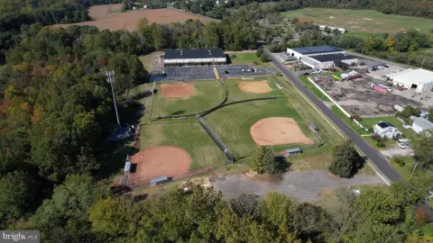 Industrial Land with Baseball Fields