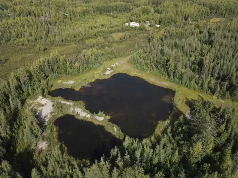 Mining Land with Gravel Pit