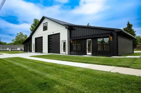 Duplex with Attached Shop Garage