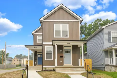 New Duplex with Fenced Rear Yards
