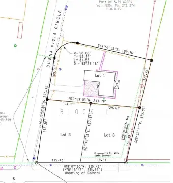 Corner Commercial Land Lot with Two Frontages