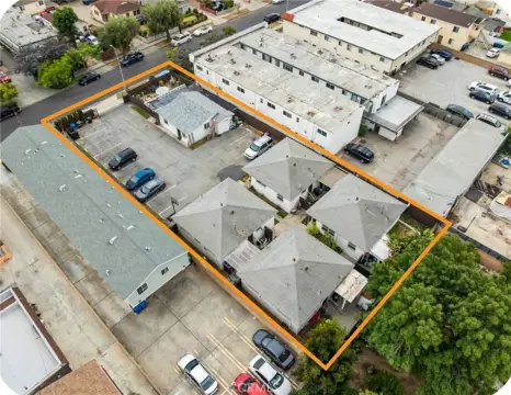 Adjacent Triplex and Duplex Package
