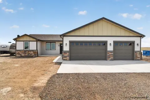 Wyoming Ranch Home on Acreage