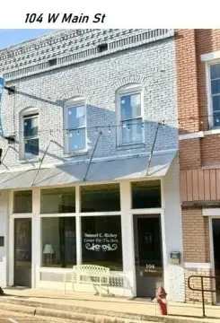 Historic Building with Large Storefront Windows