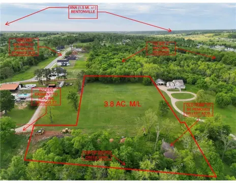 Bentonville Land for Dream Home