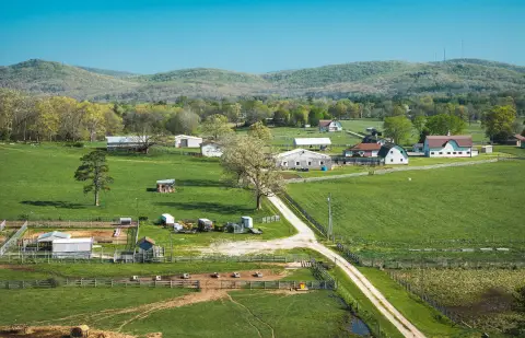 Arcadia Farm with Extensive Facilities