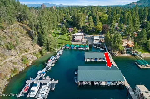 Coeur d'Alene Covered Marina Slip