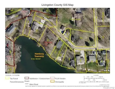 Waterfront Lot on Hamburg Lake