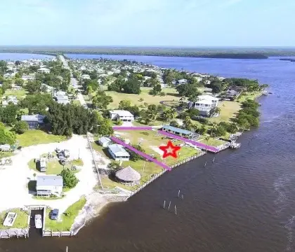 Waterfront Land with Protected Boat Slip