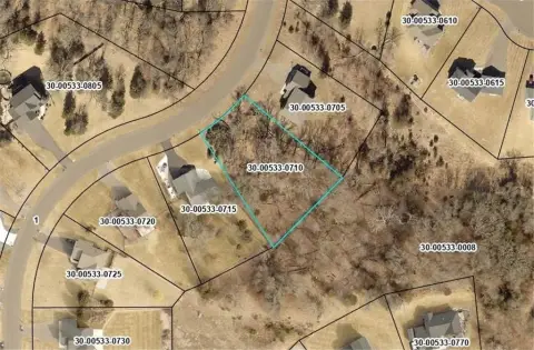 Wooded Lot in Whispering Ridge