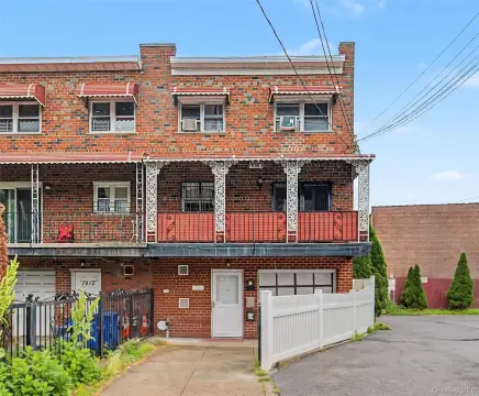 Three-Unit Brick Residence