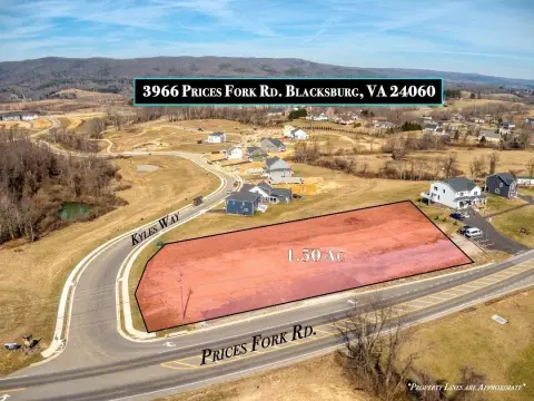 Pad-Ready Land in Blacksburg, VA