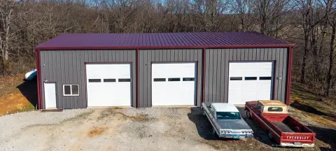 Three-Bay Auto Shop with Paint Booth