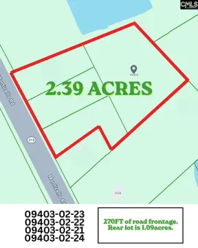 Columbia Acreage for Sale