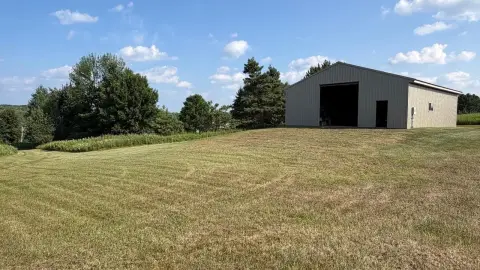 Riverfront Land With Pole Building
