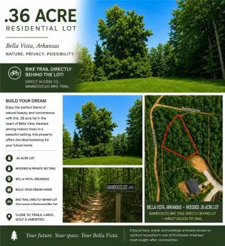 Wooded Lot in Bella Vista