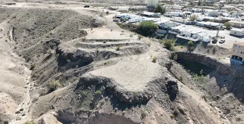Land with Mountain and River Views