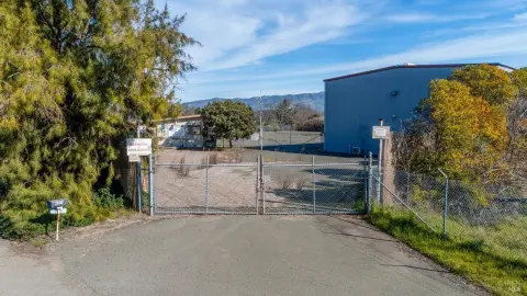Industrial Building with Gated Yard