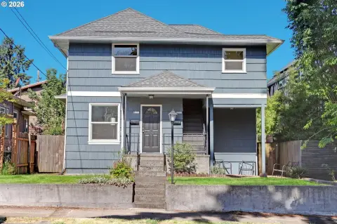 Duplex with Hardwood Floors