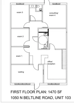 Medical Office Condo with Exam Rooms