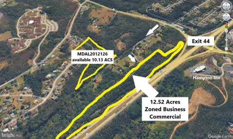 CUMBERLAND, MD Commercial Zoned Land