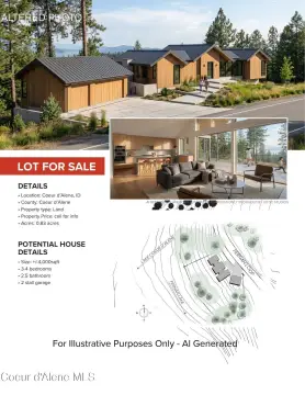 Coeur d'Alene Lake View Land