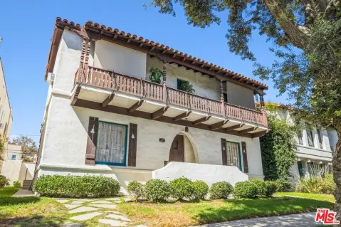 Four-Unit Spanish-Style Quadplex