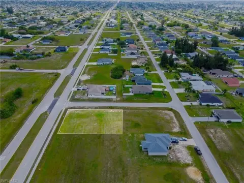 Cleared Vacant Lot in Cape Coral