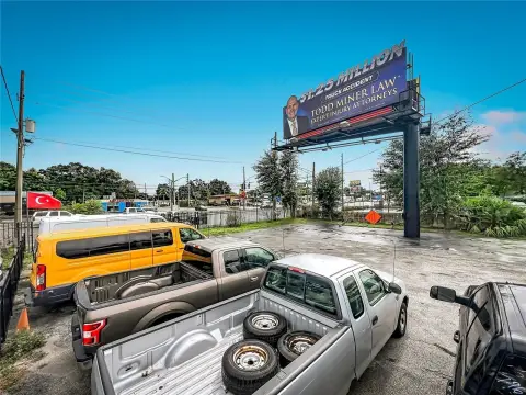 Gated Parking Lot with Office