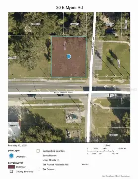 Mascotte Commercial Land For Sale