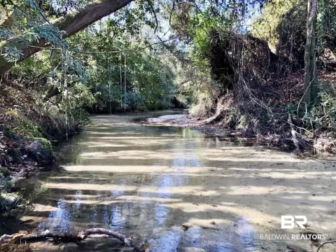 Waterfront Land Along Creek