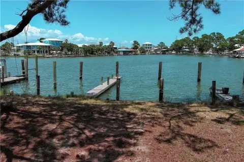 Waterfront Land with Boat Slips