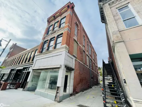 Three-Story Brick Storefront