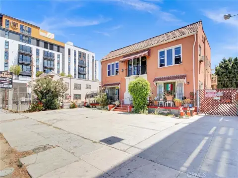 Triplex with Four-Car Garage