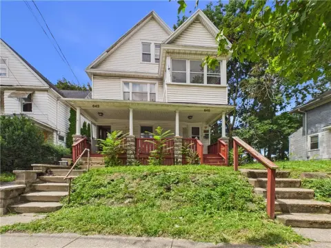 Duplex with Detached Garage