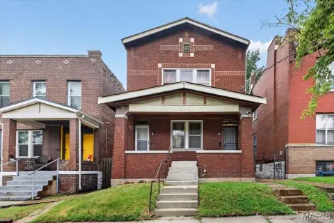 Vacant Brick Duplex