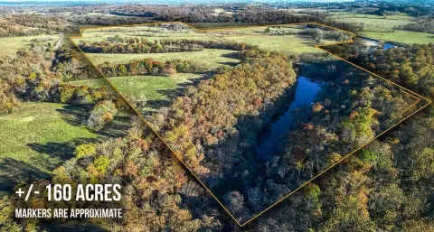 160 Acres with Osage Creek