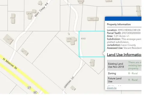 Residential Land Near Lake Jackson