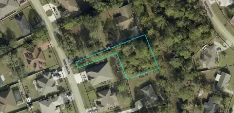 Waterfront Canal-Backed Residential Lot