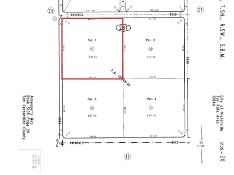 Vacant Land in Victorville, CA