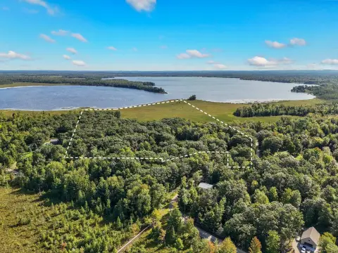 Waterfront Land with Pole Building