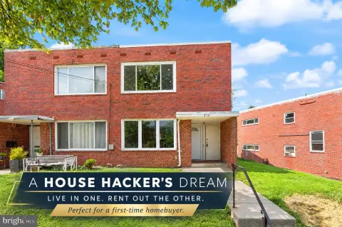 Vacant Two-Unit Brick Duplex